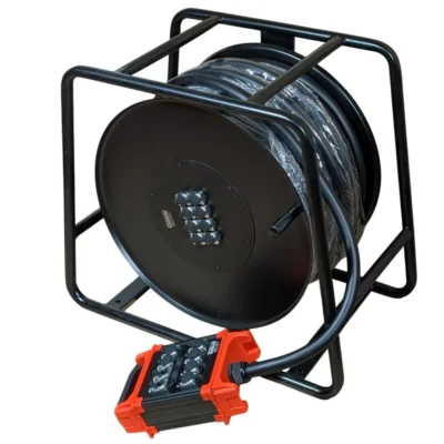 ⁧כבל רשת מולטי ערוצי Cat6a 8 ערוצים⁩ | ⁦Haymer Pro CAT6-8Ch-60m-B⁩