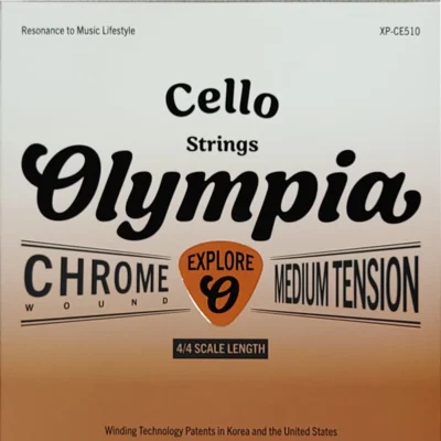 סט מיתרים לצ'לו Medium Tension | Olympia XP-CE510