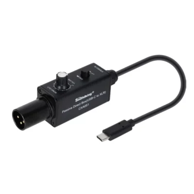 קופסת DI פסיבית USB-C ל-XLR | SoundKing CXA051