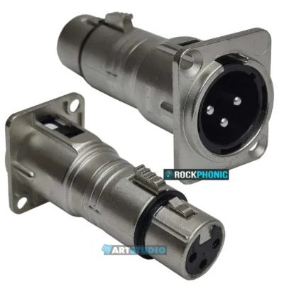 ⁧שקע מעבר XLR זכר לנקבה⁩ | ⁦Stage Core EG 800 XLR M-F Pass⁩