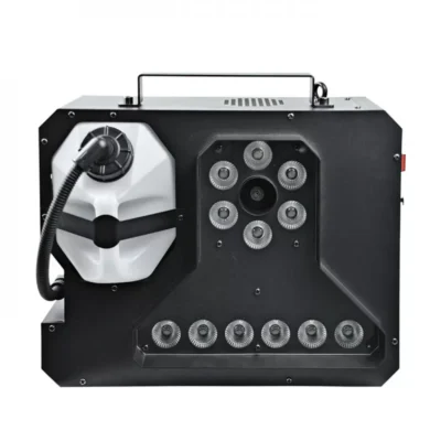⁧מכונת עשן עם תאורת לד⁩ | ⁦Apextone FOG 2500W 12*8W⁩