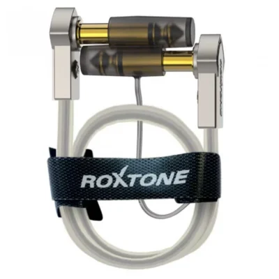 ⁧כבל פאץ שטוח 10 ס״מ⁩ | ⁦Roxtone FPJJ200L0.1⁩