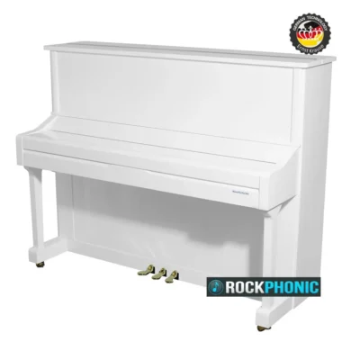 פסנתר קלאסי גרמני 121 ס״מ | Krause Berlin KT121-IP - לבן