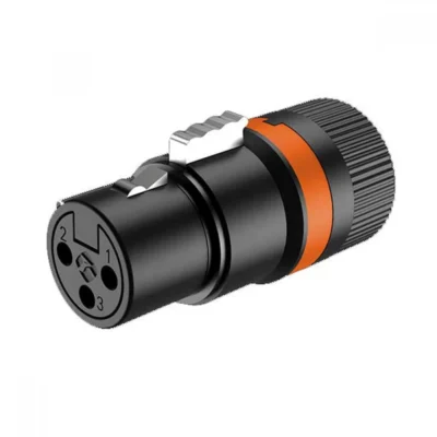 מחבר XLR נקבה נמוך פרופיל | Roxtone LX3F