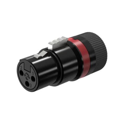 מחבר XLR נקבה פרופיל נמוך | Roxtone LX3FH