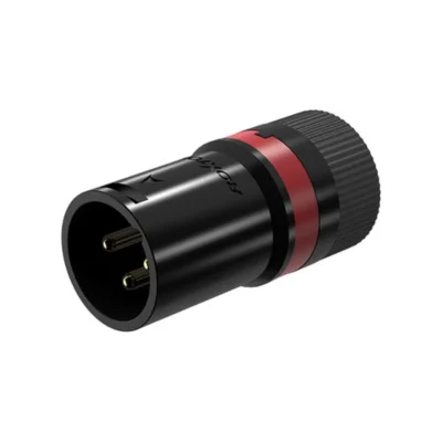 מחבר XLR זכר פרופיל נמוך | Roxtone LX3MH