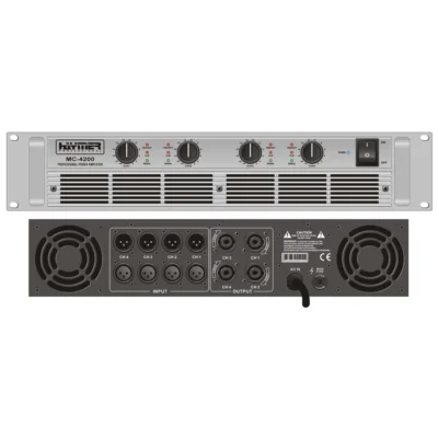 מגבר כוח 4 ערוצים | Haymer Pro MC-4200