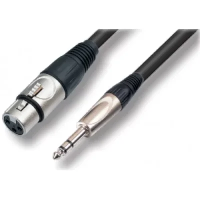 ⁧כבל XLR Female ל-PL Male סטריאו⁩ | ⁦Roxtone SMXJ220L5⁩