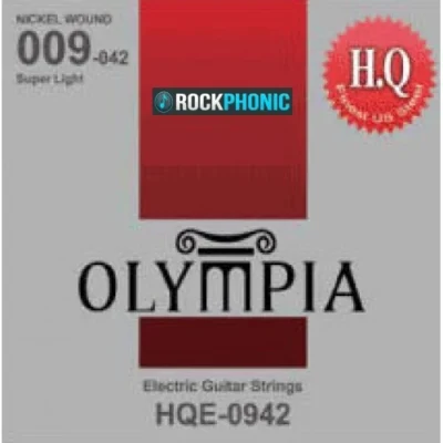 ⁧סט מיתרים לגיטרה חשמלית עובי 0.11⁩ | ⁦Olympia OL HQE 1152⁩