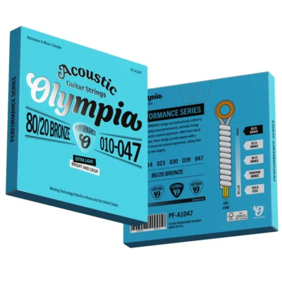 סט מיתרים לגיטרה אקוסטית 10-47 | Olympia OL PF-A1047