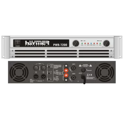 מגבר כוח דו ערוצי 2x800W | Haymer Pro PWR-7200