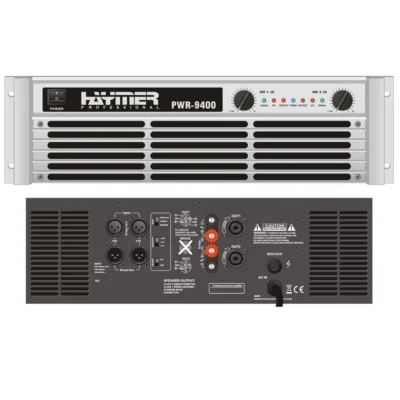 ⁧מגבר כוח 6000W דו-ערוצי⁩ | ⁦Haymer Pro PWR-9400⁩