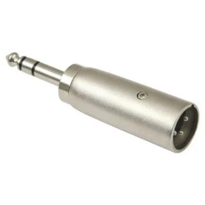 ⁧מתאם XLR זכר ל-PL זכר סטריאו⁩ | ⁦Roxtone RA009⁩