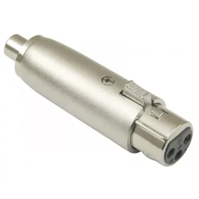 ⁧מתאם XLR נקבה ל-RCA נקבה⁩ | ⁦Roxtone RA010⁩