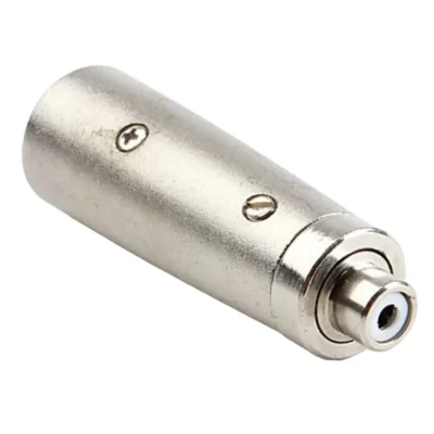 ⁧מתאם XLR זכר ל-RCA נקבה⁩ | ⁦Roxtone RA012⁩