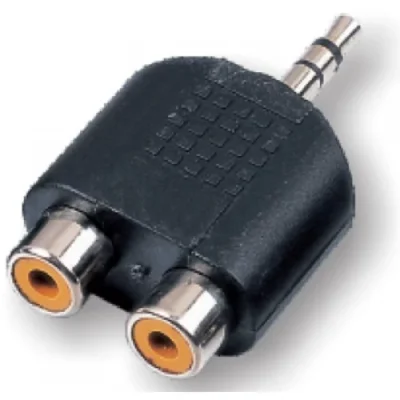 מפצל RCA ל-PL 3.5mm | Roxtone RA044