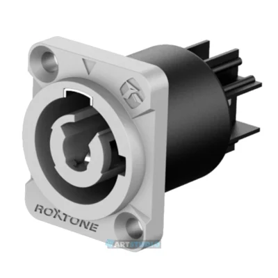 ⁧שקע Speakon לבן⁩ | ⁦Roxtone RAC3MPO⁩