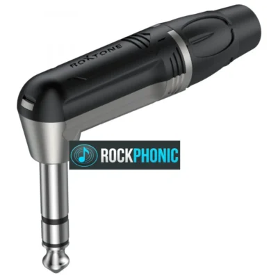 ⁧מחבר PL 6.3 סטראו זווית 90°⁩ | ⁦Roxtone RJ3RP-NN⁩