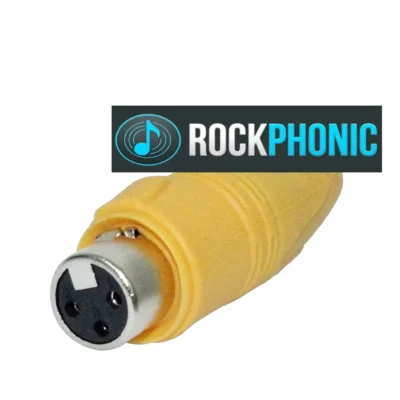 ⁧מחבר XLR נקבה עמיד במים⁩ | ⁦Roxtone RX082F-WP⁩
