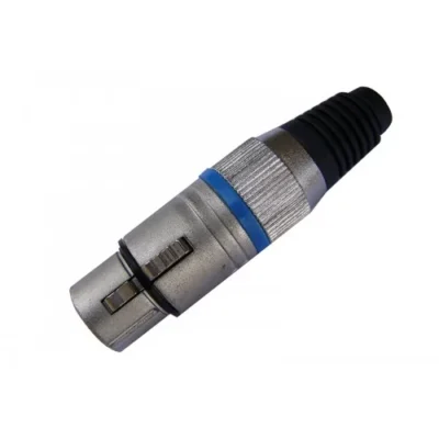 ⁧מחבר XLR נקבה גומי⁩ | ⁦Roxtone RX011F⁩