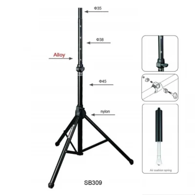 סטנד הידראולי לרמקול עד 60 ק״ג | SoundKing SK SB309