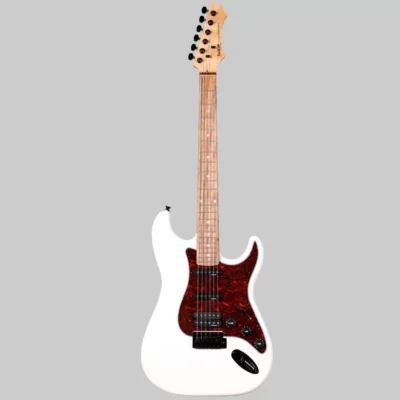 גיטרה חשמלית בסגנון Stratocaster | SQOE SEST230 - לבן