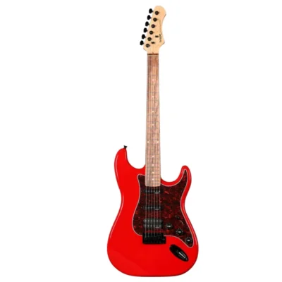 ⁧גיטרה חשמלית בסגנון Stratocaster⁩ | ⁦SQOE SEST230 - אדום⁩