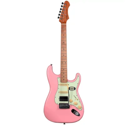 ⁧גיטרה חשמלית בסגנון Stratocaster⁩ | ⁦SQOE SEST600 - Pink⁩