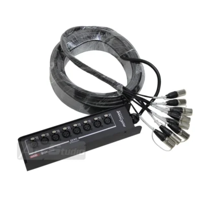 כבל מולטיקור 8 ערוצים 20 מטר | Roxtone SFBN0800L20