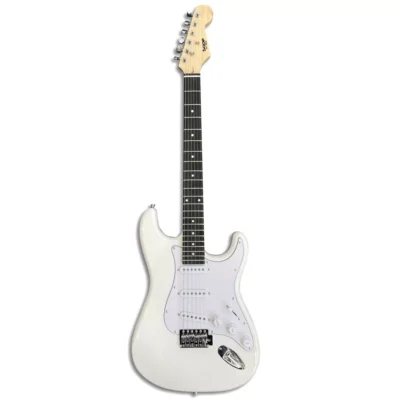 גיטרה חשמלית סגנון Stratocaster | SQOE ST-A WH - לבן