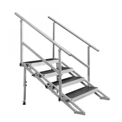 ⁧מדרגות במה מתכווננות 4 שלבים⁩ | ⁦Speed Truss S2 STAIR-4-100⁩