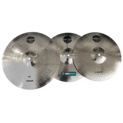 ⁧סט מצילות Hi-Hat 14" + Crash 16"⁩ | ⁦Sultan Silver SET-3⁩