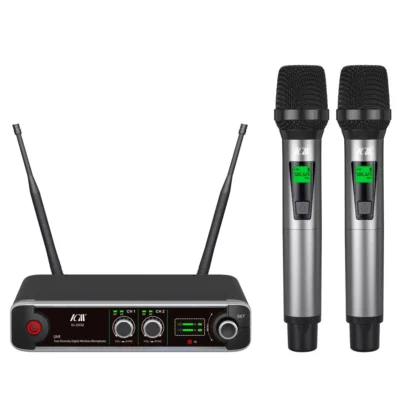 מיקרופונים אלחוטיים True Diversity UHF | ICM TD IU-2068