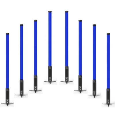 סט 8 תומס לד אלחוטי RGBWA UV | Apextone L TUBE SET