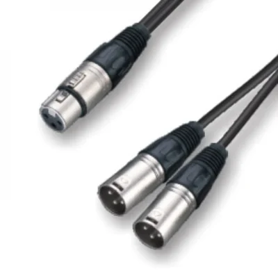 ⁧כבל מפצל XLR⁩ | ⁦Roxtone SAYC600L02⁩