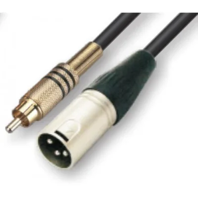 כבל חיבור XLR לRCA | Roxtone YCC032L10