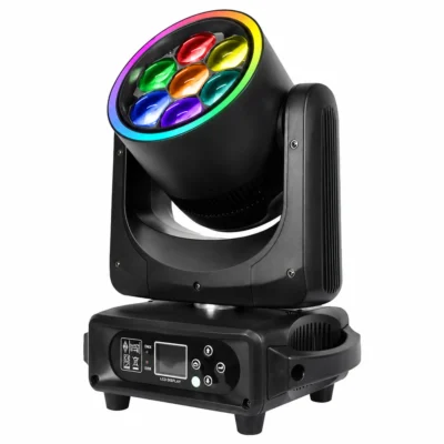 ראש נע LED עם זום ורינג | Apextone BEE-740