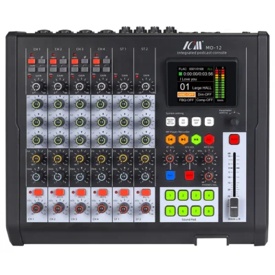 מיקסר פודקאסט אולפני All-in-One | ICM MO-12