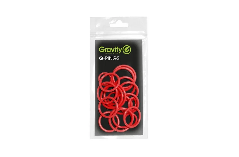 ערכת 20 טבעות לניהול כבלים אדום | GRAVITY GRP5555RED1 – תמונה 2