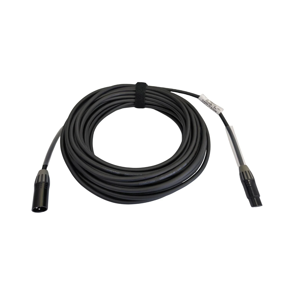 כבל DMX512 מקצועי גמיש 20 מטר | SEETRONIC CDX3320