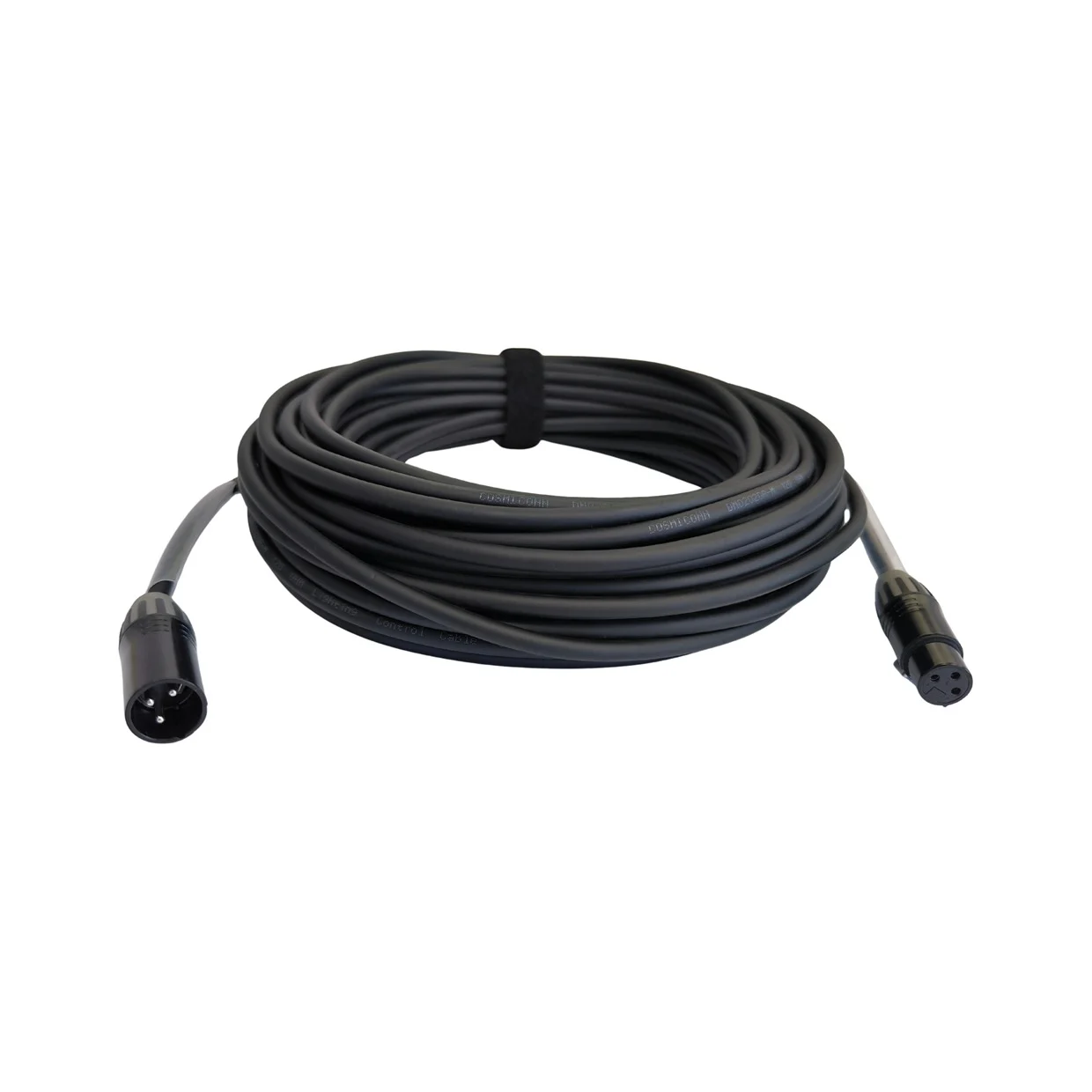 כבל DMX512 מקצועי גמיש 20 מטר | SEETRONIC CDX3320 – תמונה 2