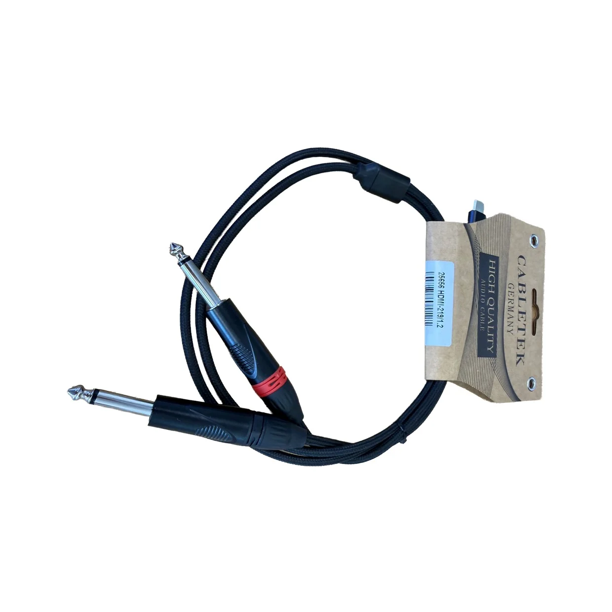 כבל מתאם USB Type-C לאודיו 2 מחברי PL | CABLETEK HDMI-219/1.2 – תמונה 2