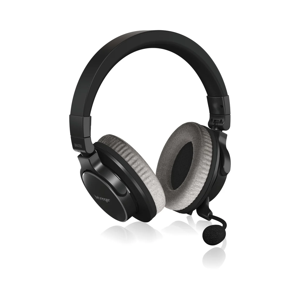 אוזניות אולפן עם מיקרופון נתיק ו-USB | Behringer BH470U – תמונה 2
