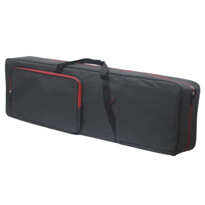 תיק מרופד למקלדת 76 קלידים - אפור | Apextone BAG-76-KEY-GRAY