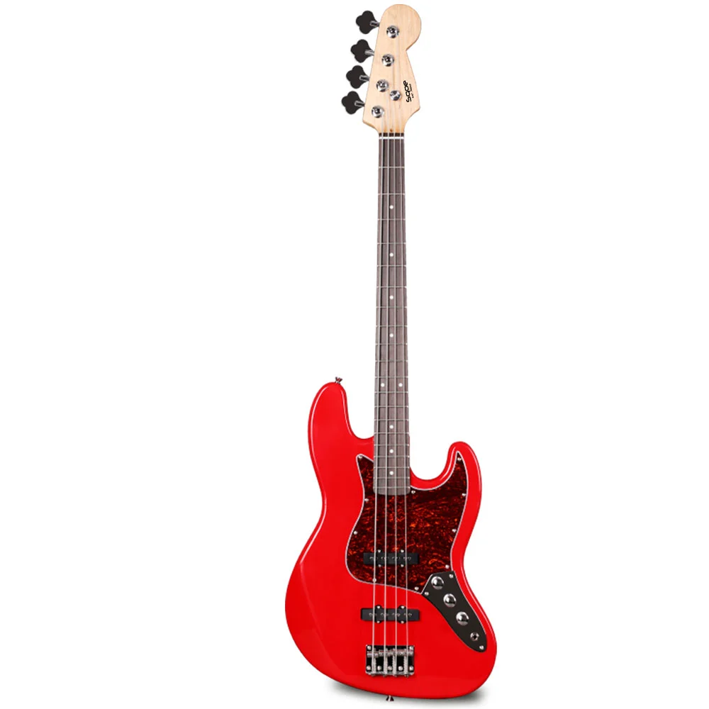 גיטרת בס Jazz Bass | SQOE JB100 - אדום