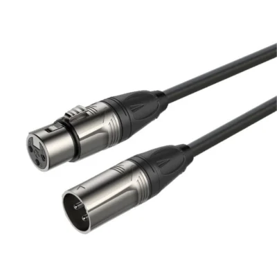 ⁧כבל מיקרופון XLR מקצועי 3 מטר⁩ | ⁦Roxtone MMXX600L3⁩
