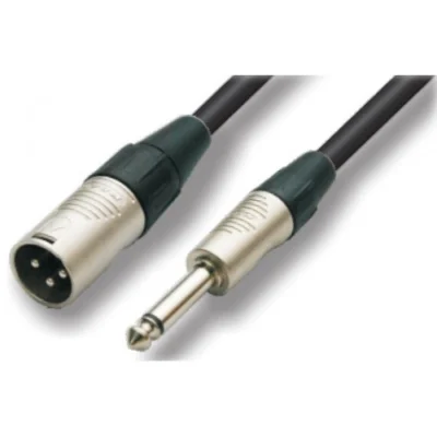 ⁧כבל XLR זכר לג'ק מונו⁩ | ⁦Roxtone SMXJ250L15⁩