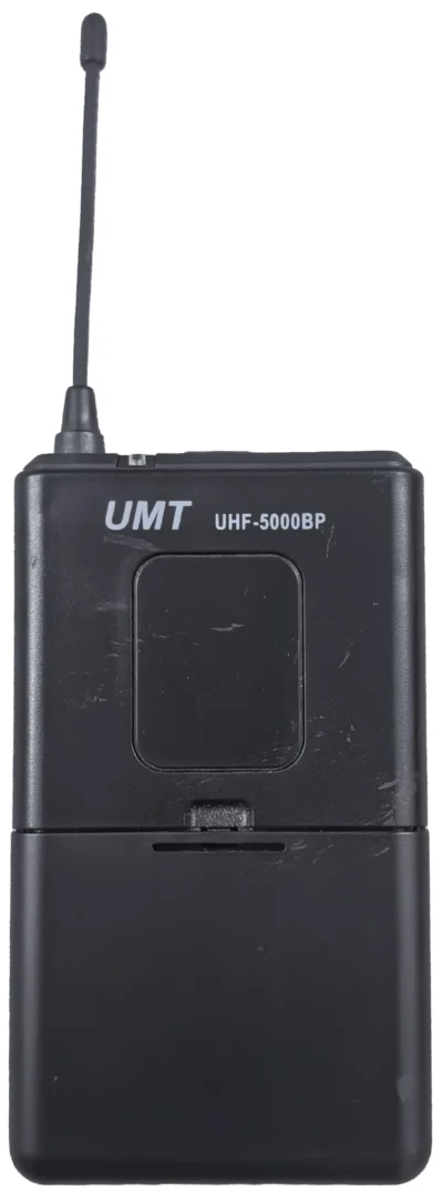 משדר בלפק UHF נטען ללא צג | UMT UHF-5000BP-Bat