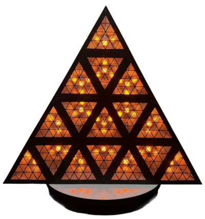 פנס אפקט משולש דקורטיבי LED CCT+RGB | LIGHTEK RETRO TRI