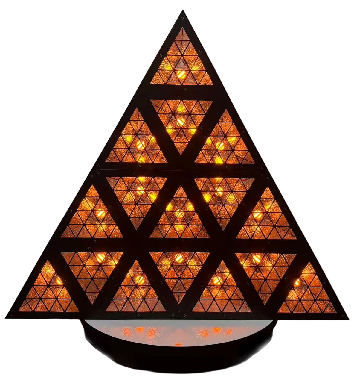 פנס אפקט משולש דקורטיבי LED CCT+RGB | LIGHTEK RETRO TRI